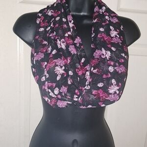 Floral infinity scarf 5/$25
